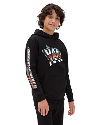 ERKEK ÇOCUK HOLE SHOT PULLOVER KAPÜŞONLU ÜST (8-14 YAŞ) - Black