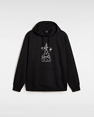 CRAZY EDDY 66 LOOSE PULLOVER KAPÜŞONLU ÜST - Black - Vans Türkiye