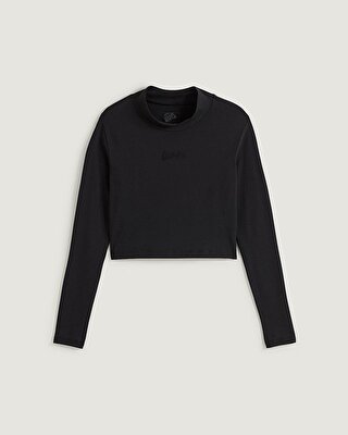 SCRIPT MINI MOCK UZUN KOLLU TİŞÖRT - Black - Vans Türkiye