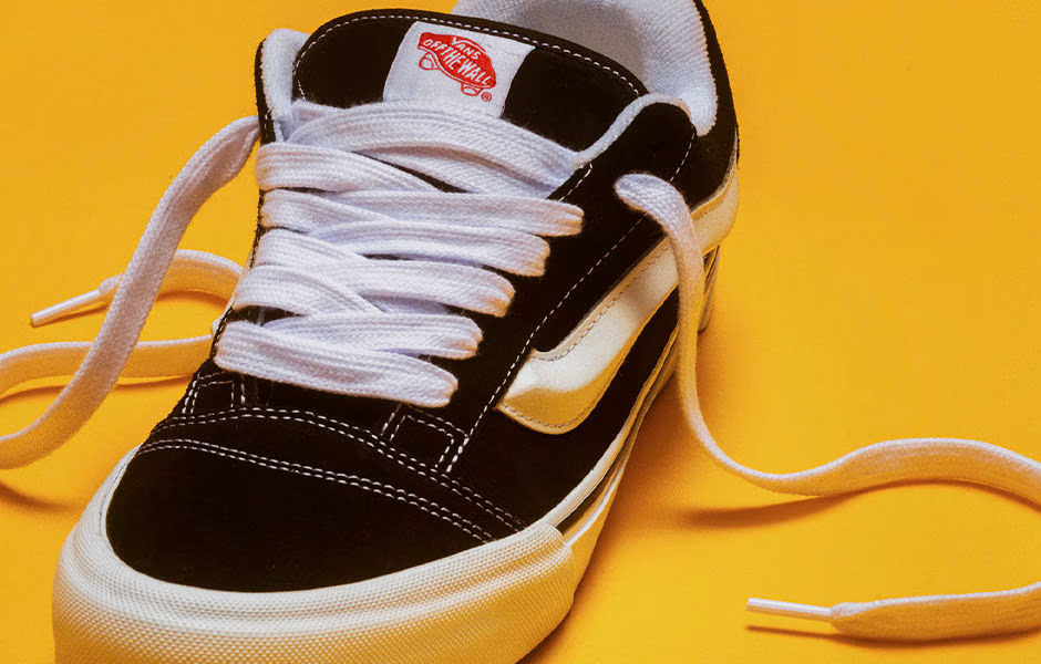 Inspired by the past and built for today, the Vans Knu Skool shoe is a refresh of the classic Old Skool. Learn more about the new chunky, oversized style today.