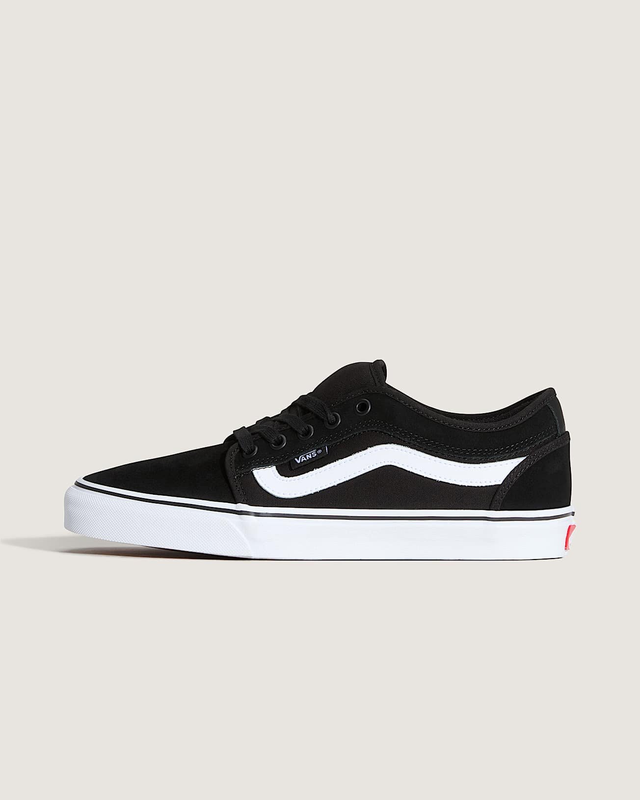 SKATE CHUKKA LOW SIDESTRIPE AYAKKABI - Black/White - Vans Türkiye