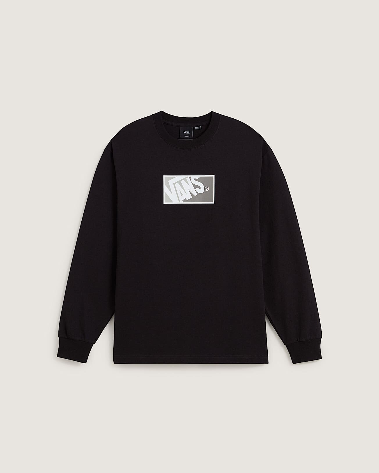 ORIGINAL STANDARDS UZUN KOLLU TİŞÖRT - Black/Drizzle - Vans Türkiye