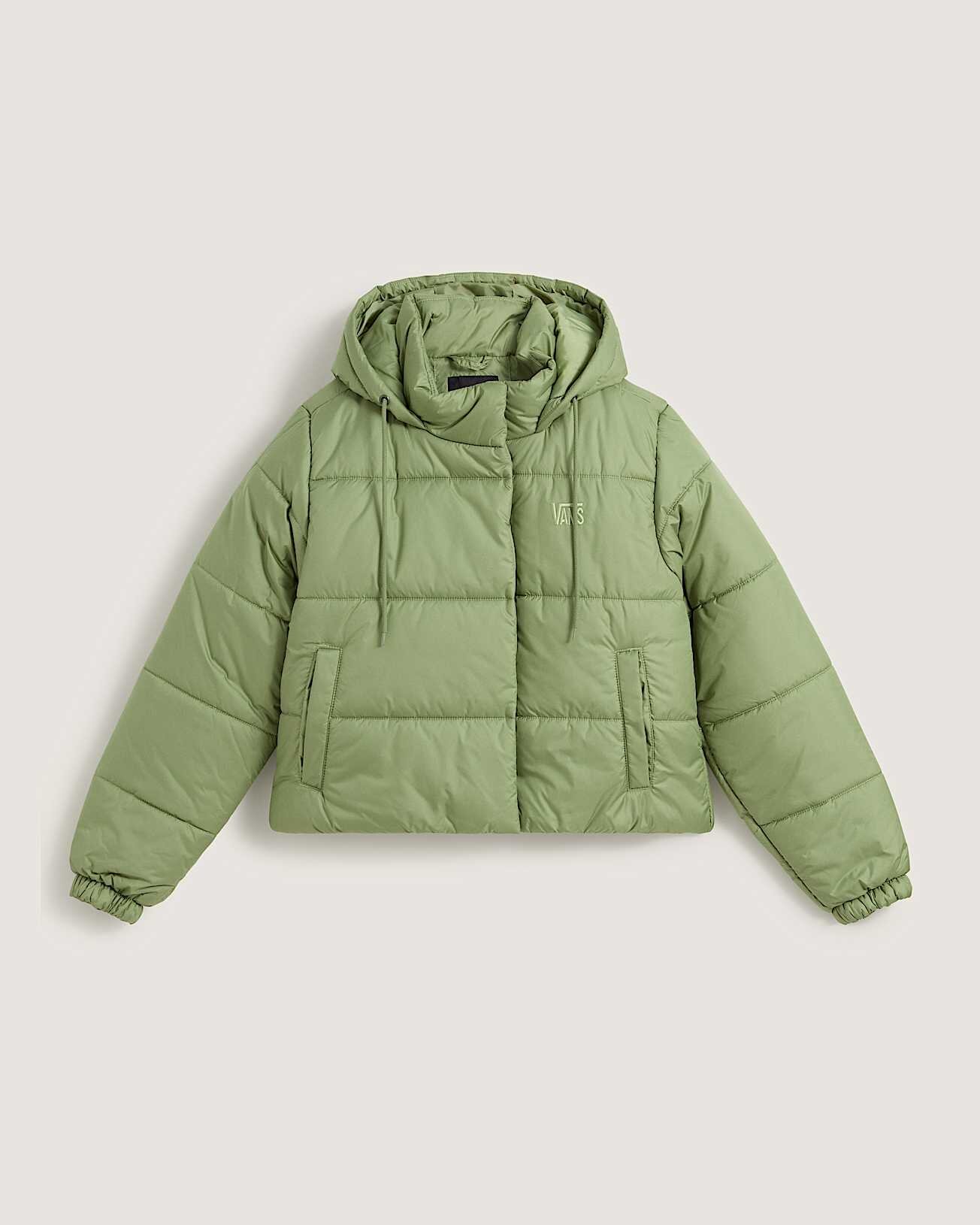 HILLGATE CROP PUFFER CEKET - Neutral Olive - Vans Türkiye