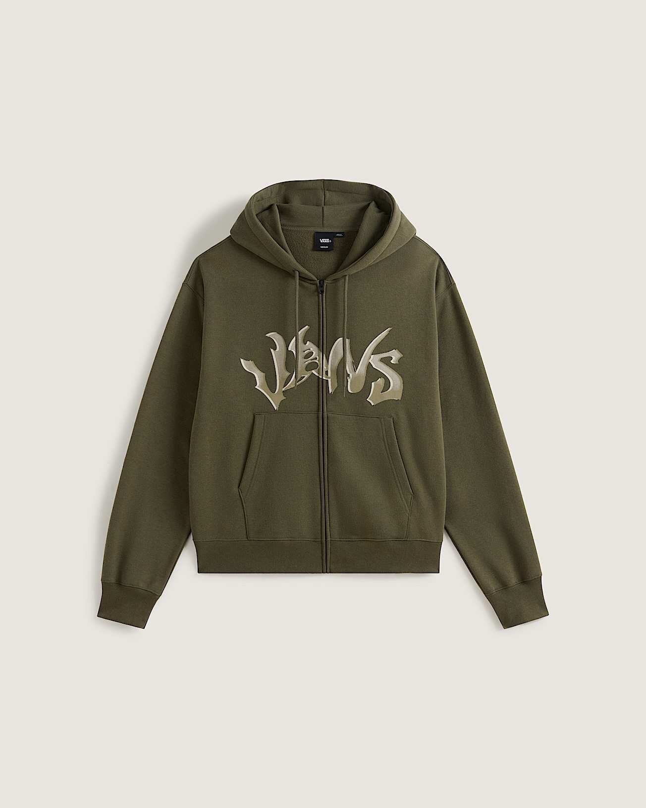 WILD CIRCLE FERMUARLI SWEATSHIRT - Mossy Olive - Vans Türkiye