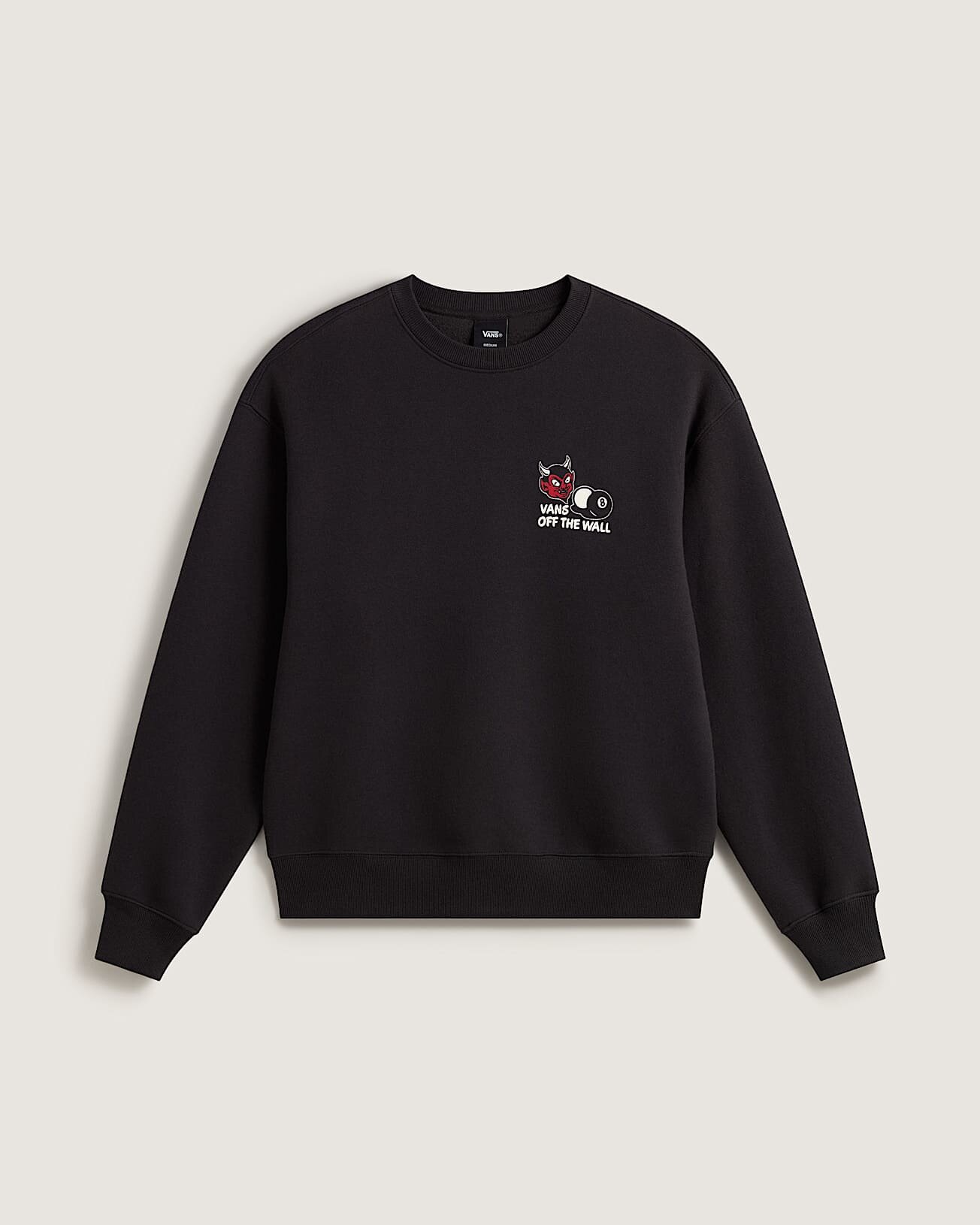 SANTA CRUZ オマージュ 90s VANS パーカー oldskate OLD STRATCH CREW SWEATSHIRT - Black - Vans Türkiye