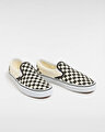 CHECKERBOARD CLASSIC SLIP-ON AYAKKABI Black And White Checker/White