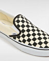 CHECKERBOARD CLASSIC SLIP-ON AYAKKABI Black And White Checker/White