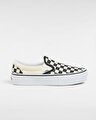 CHECKERBOARD CLASSIC SLIP-ON PLATFORM AYAKKABI Black And White Checker/White
