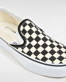 CHECKERBOARD CLASSIC SLIP-ON PLATFORM AYAKKABI Black And White Checker/White