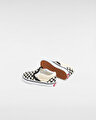 KÜÇÜK ÇOCUK CHECKERBOARD SLIP-ON AYAKKABI (1-4 YAŞ) Black And White Checker/White
