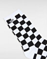 TICKER ÇORAP Black Checkerboard