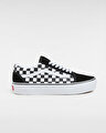 CHECKERBOARD OLD SKOOL PLATFORM AYAKKABI (Checkerboard) Black/True White
