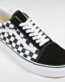 CHECKERBOARD OLD SKOOL PLATFORM AYAKKABI (Checkerboard) Black/True White