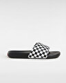 CHECKERBOARD MENS LA COSTA SLIDE-ON TERLİK (Checkerboard) True White/Black