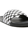 CHECKERBOARD MENS LA COSTA SLIDE-ON TERLİK (Checkerboard) True White/Black