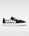KANVAS/SÜET SK8-LOW AYAKKABI (Canvas/Suede) Black/Checkerboard