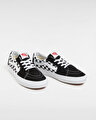 KANVAS/SÜET SK8-LOW AYAKKABI (Canvas/Suede) Black/Checkerboard