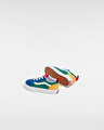 KÜÇÜK ÇOCUK VANS YACHT CLUB OLD SKOOL ELASTIC LACE AYAKKABI (1-4 YAŞ) (Vans Yacht Club) Blue/Gr