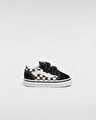 KÜÇÜK ÇOCUK PRIMARY CHECK OLD SKOOL VELCRO AYAKKABI (1-4 YAŞ) (Primary Check) Black/White