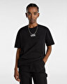 FLYING V OVERSIZE TİŞÖRT Black