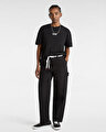 FLYING V OVERSIZE TİŞÖRT Black