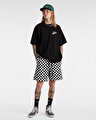 RANGE RELAXED ELASTİK BELLİ ŞORT Checkerboard