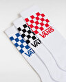 CLASSIC CHECK CREW ÇORAP (3 ÇİFT) White