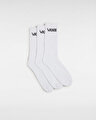 CLASSIC UZUN ÇORAP (3 ÇİFT) White