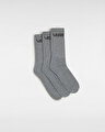 CLASSIC UZUN ÇORAP (3 ÇİFT) Heather Grey