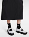 MARY JANE CREEPER AYAKKABI White/Black