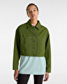 RAYNES CROP TRUCKER MONT Pesto