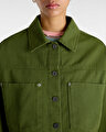 RAYNES CROP TRUCKER MONT Pesto