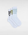 CLASSIC CHECK CREW ÇORAP (3 ÇİFT) Gray Mist