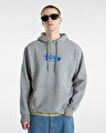 GLOBAL LINE LOOSE PULLOVER KAPÜŞONLU ÜST Cement Heather