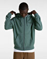 ESSENTIAL RELAXED PULLOVER KAPÜŞONLU ÜST Dark Forest