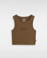 SMALL STAPLE FITTED CROP ATLET Sepia