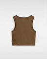 SMALL STAPLE FITTED CROP ATLET Sepia