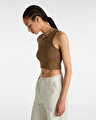 SMALL STAPLE FITTED CROP ATLET Sepia