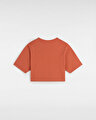 RETRO V CREW CROP TİŞÖRT Auburn