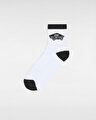 VANS ART HALF CREW ÇORAP (1 ÇİFT) White/Black