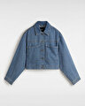 RAYNES DENIM CROP MONT Stone Wash