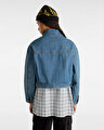 RAYNES DENIM CROP MONT Stone Wash
