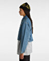 RAYNES DENIM CROP MONT Stone Wash