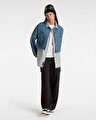 RAYNES DENIM CROP MONT Stone Wash