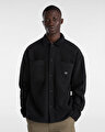 PENMAR HEAVYWEIGHT POLAR FLEECE SHACKET Black