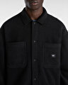 PENMAR HEAVYWEIGHT POLAR FLEECE SHACKET Black