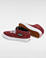 SKATE HALF CAB AYAKKABI Burgundy-White