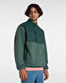 RANFORD POLAR FLEECE LOOSE SWEATSHIRT Green Gables/Darkforest