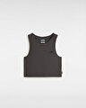 STYLE 76 II FITTED CROP TANK TİŞÖRT Asphalt