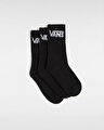 CLASSIC CREW KADIN ÇORAP (6.5-10, 3 ÇİFT) Black